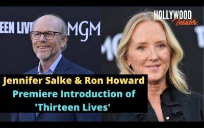 Video: The World Premiere Introduction of ‘Thirteen Lives’ at Los Angeles | Jennifer Salke & Ron Howard