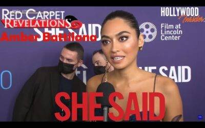 Video: Red Carpet Revelations | Ambra Battilana Gutierrez – ‘She Said’