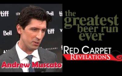 Video: Andrew Muscato | Red Carpet Revelations at World Premiere of ‘The Greatest Beer Run Ever’