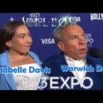 Video: Red Carpet Revelations | Annabelle Davis & Warwick Davis on 'Willow' Reveals at D23 Expo