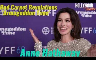 Video: Anne Hathaway ‘Armageddon Time’ Red Carpet Revelations