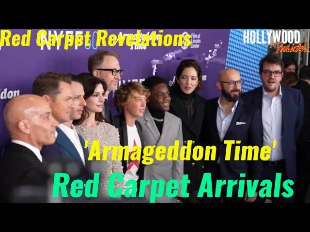 The Hollywood Insider Video Armageddon Time Red Carpet Arrivals