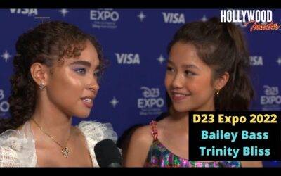 Video: Red Carpet Revelations | Bailey Bass & Trinity Bliss on ‘Avatar: The Way of Water’ Reveals at D23
