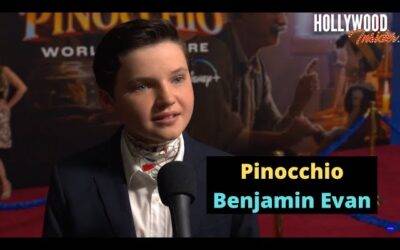 Video: Benjamin Evan | Red Carpet Revelations at World Premiere of ‘Pinocchio’