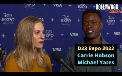 Video: Red Carpet Revelations | Carrie Hobson & Michael Yates on ‘Win or Lose’ Reveal at D23 Expo