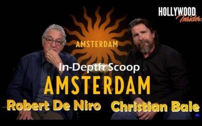 Video: In-Depth Scoop | Christian Bale & Robert De Niro – ‘Amsterdam’