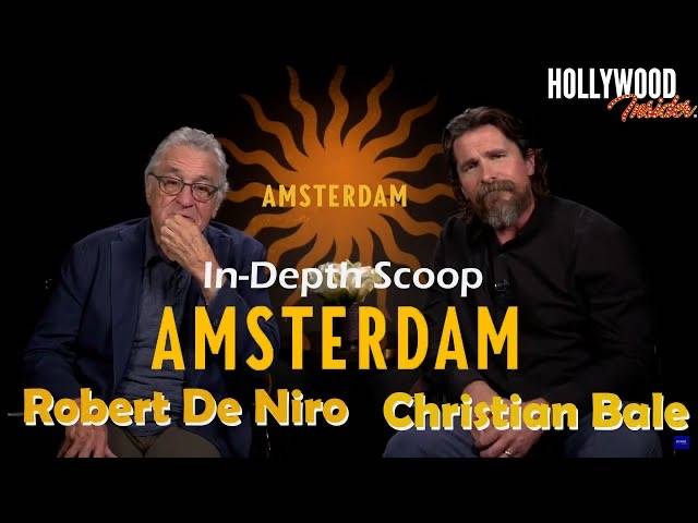 The Hollywood Insider Video Christian Bale Robert De Niro Interview