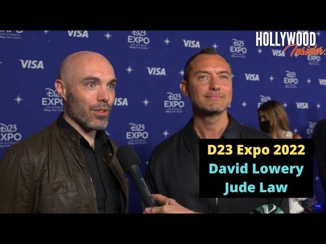 The Hollywood Insider Video David Lowery Jude Law Interview
