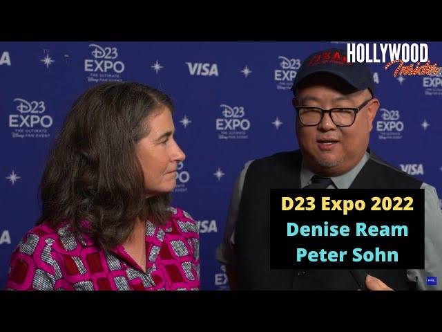 The Hollywood Insider Video Denise Ream Peter Sohn Interview