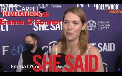 Video: Red Carpet Revelations | Emma O’Connor – ‘She Said’