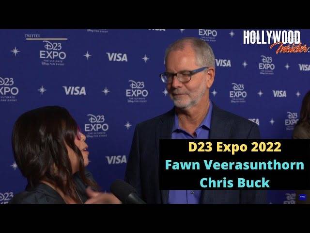 The Hollywood Insider Video Fawn Veerasunthorn Chris Buck Interview