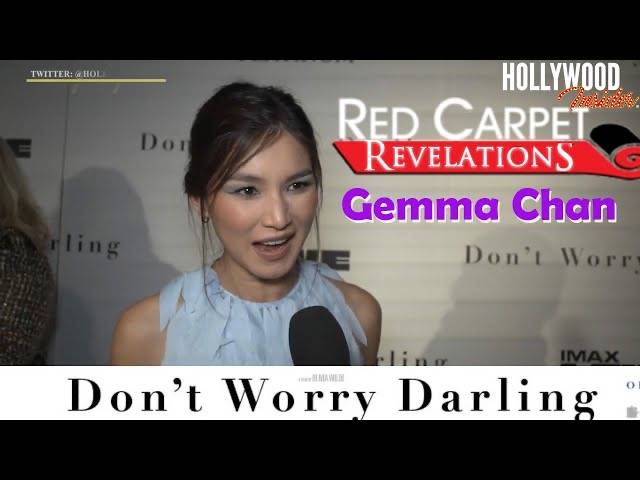The Hollywood Insider Video Gemma Chan Interview