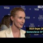Video: Red Carpet Revelations | Genevieve O'Reilly on 'Andor' Reveal at D23 Expo
