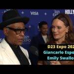 Video: Red Carpet Revelations | Giancarlo Esposito & Emily Swallow on 'The Mandalorian' Reveal at D23 Expo
