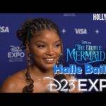 Video: Red Carpet Revelations | Halle Bailey on 'The Little Mermaid' Reveal at D23 Expo 2022