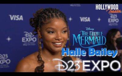 Video: Red Carpet Revelations | Halle Bailey on ‘The Little Mermaid’ Reveal at D23 Expo 2022