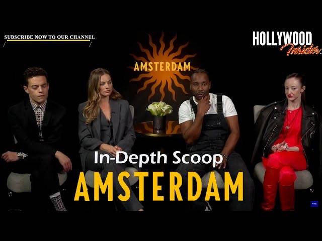 The Hollywood Insider Video In Depth Scoop Amsterdam