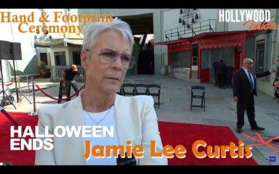 Video: ‘Halloween Ends’ Jamie Lee Curtis | Hand and Footprint Ceremony interview