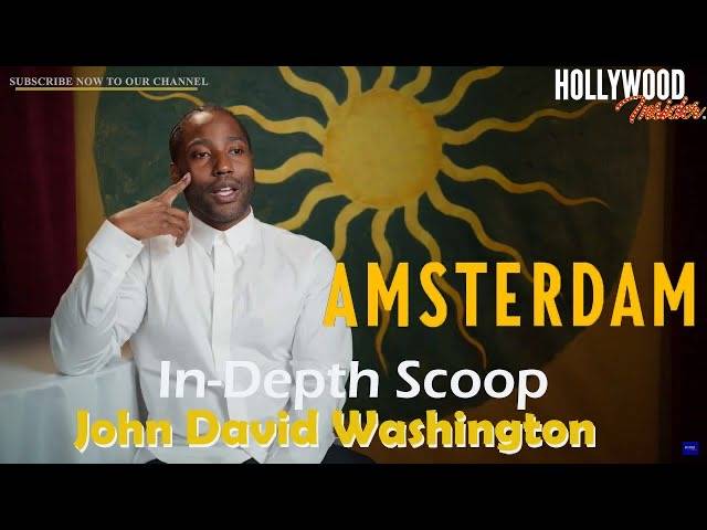 The Hollywood Insider Video John David Washington Interview