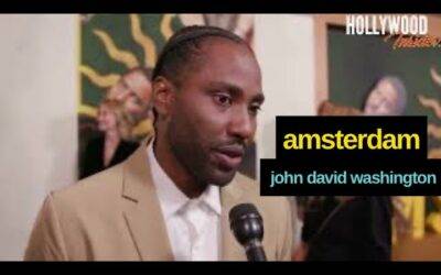 Video: Red Carpet Revelations with John David Washington | ‘Amsterdam’ Premiere