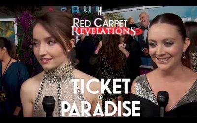 Video: Red Carpet Revelations | Kaitlyn Dever & Billie Lourd – ‘Ticket To Paradise’ LA Premiere