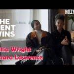The Hollywood Insider Video Letitia Wright and Tamara Lawrence Interview