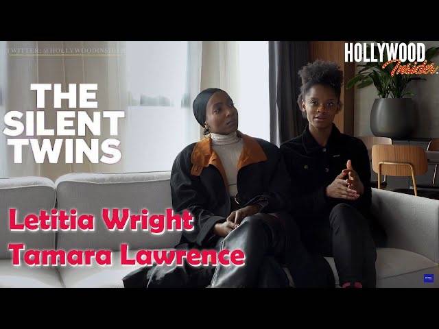 The Hollywood Insider Video Letitia Wright and Tamara Lawrence Interview