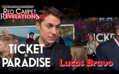 Video: Red Carpet Revelations | Lucas Bravo – ‘Ticket To Paradise’ LA Premiere