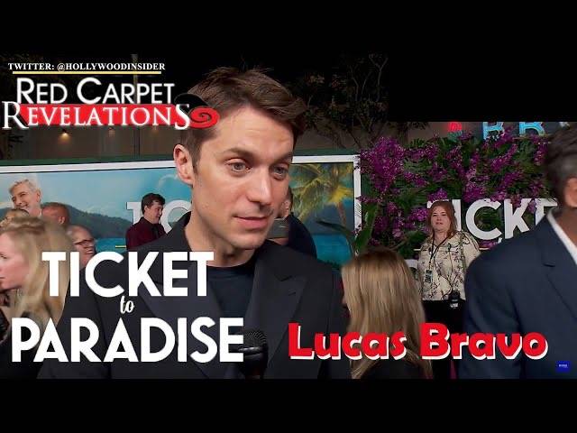 The Hollywood Insider Video Lucas Bravo Interview
