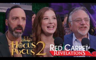Video: Red Carpet Revelations | Marc Shaiman, Taylor Henderson, Tony Hale – Hocus Pocus 2′