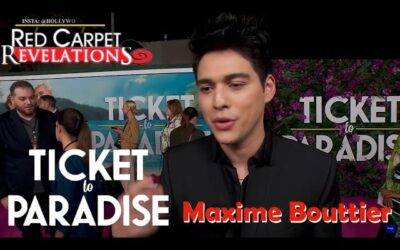 Video: Red Carpet Revelations | Maxime Bouttier Ol Parker – ‘Ticket To Paradise’ LA Premiere