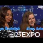 Video: Red Carpet Revelations | Amy Adams & Maya Rudolph on "Disenchanted" at D23 Expo 2022