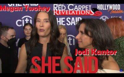 Video: Red Carpet Revelations | Megan Twohey and Jodi Kantor – ‘She Said’