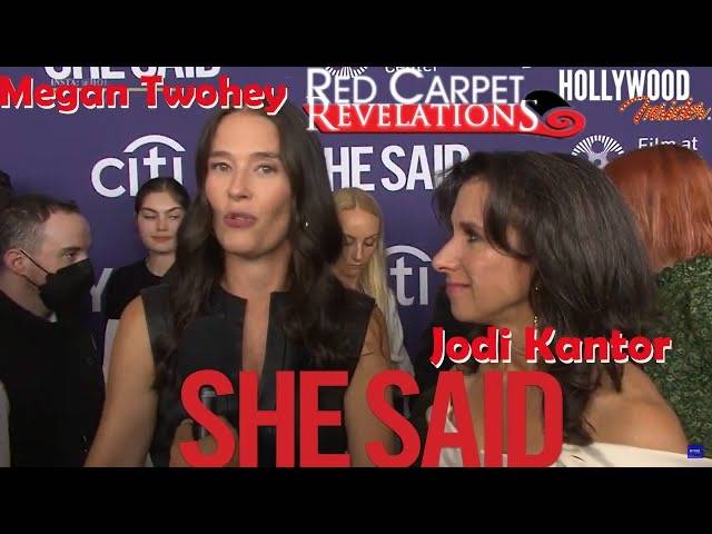 The Hollywood Insider Video Megan Twohey Jodi Kantor Interview