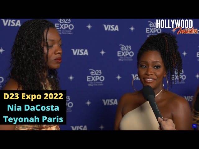 The Hollywood Insider Video Nia DaCosta Teyonah Paris Interview