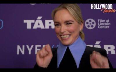 Video: Nina Hoss ‘Tár’ Red Carpet Revelations