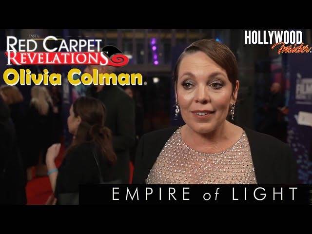 The Hollywood Insider Video Olivia Colman Interview
