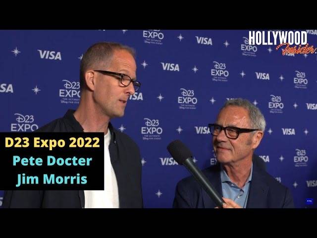 Video: Red Carpet Revelations | Pete Docter & Jim Morris on ‘Pixar Movies’ Reveal at D23 Expo