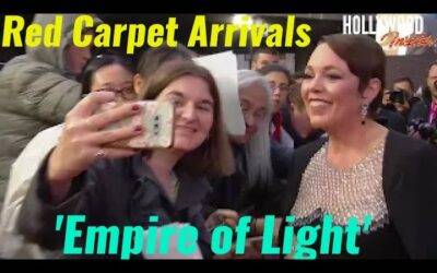 Video: Red Carpet Arrivals ‘Empire of Light’