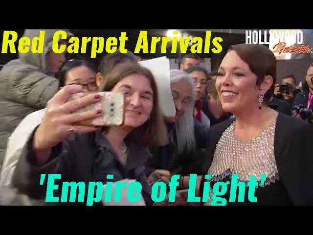 The Hollywood Insider Video Red Carpet Arrivals Empire of Light