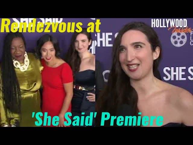 The Hollywood Insider Video Rendezvous She Said