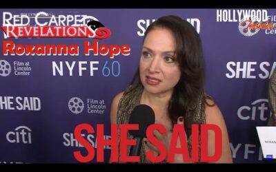 Video: Red Carpet Revelations | Roxanna Hope Radjar – ‘ She Said’