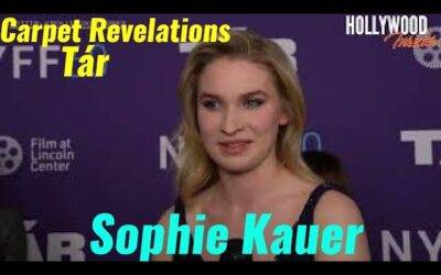 Video: Sophie Kauer ‘Tár’ Red Carpet Revelations