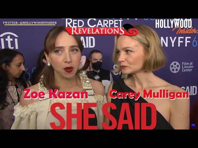 The Hollywood Insider Video Zoe Kazan Carey Mulligan Interview
