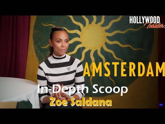 The Hollywood Insider Video Zoe Saldana Interview