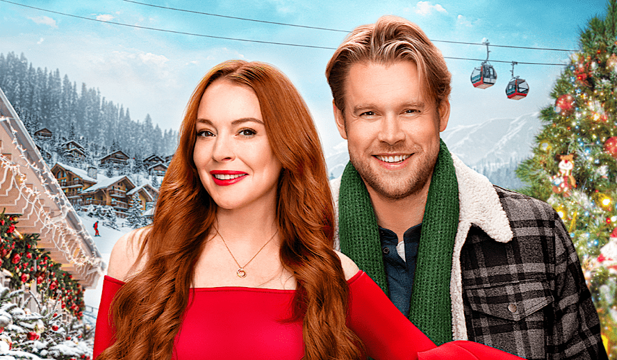 The Hollywood Insider Falling for Christmas Review, Lindsay Lohan