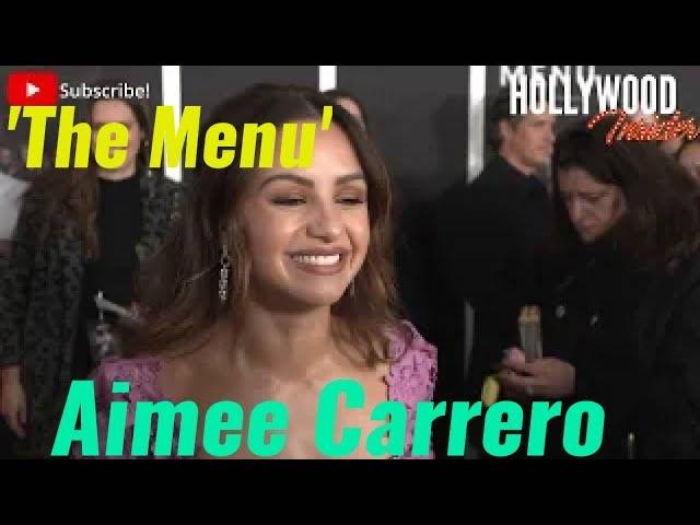 The Hollywood Insider Video Aimee Carrero Interview