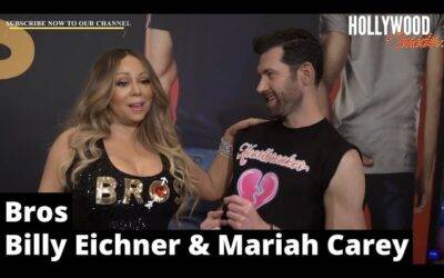 Video: Billy Eichner & Mariah Carey – Red Carpet Revelations at Premiere of ‘Bros’