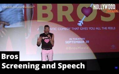 Video: ‘Bros’ New York Screening and Speech by Cast and Crew