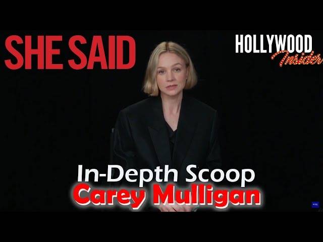 The Hollywood Insider Video Carey Mulligan Interview